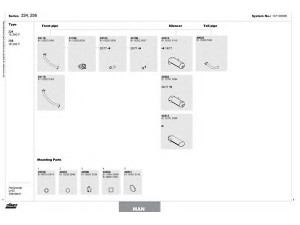 DINEX 147100006 išmetimo sistema