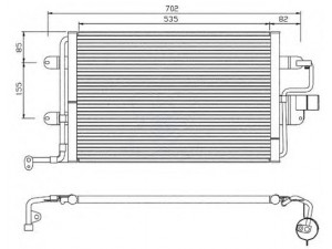 ELECTRO AUTO 30A0020 kondensatorius, oro kondicionierius
1J0820411B, 1J0820411D, 1J0820413A