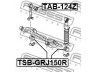 FEBEST TSB-GRJ150R skersinio stabilizatoriaus įvorių komplektas 
 Ašies montavimas/vairavimo mechanizmas/ratai -> Stabilizatorius/fiksatoriai -> Sklendės
48818-60040