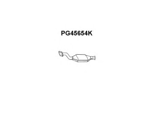 VENEPORTE PG45654K katalizatoriaus keitiklis 
 Išmetimo sistema -> Katalizatoriaus keitiklis
173119, 1731A7, 96158919