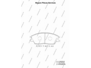 NPS H360A20 stabdžių trinkelių rinkinys, diskinis stabdys 
 Techninės priežiūros dalys -> Papildomas remontas
45022-SA6-600, 45022-SA6-N50, 45022-SA6-N51