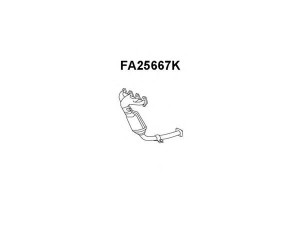 VENEPORTE FA25667K kolektoriaus katalizatorius 
 Išmetimo sistema -> Kolektorius
51795488, 55183102, 55189617, 55198853