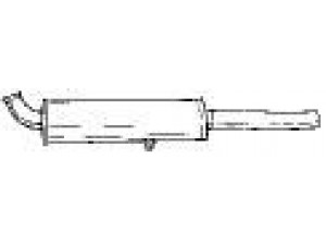 AKS DASIS SG10601 galinis duslintuvas