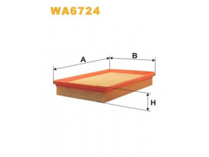 WIX FILTERS WA6724 oro filtras 
 Techninės priežiūros dalys -> Techninės priežiūros intervalai
281132D000, 281132D001, 281132F000
