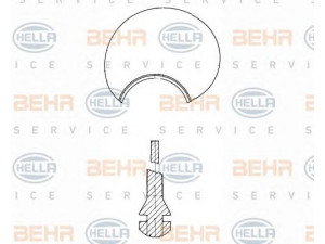 HELLA 8EW 376 741-691 sparnuotė, vidinis pūtiklis
7 741 002 001 0