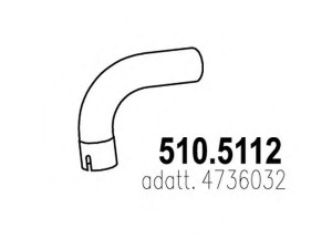 ASSO 510.5112 išleidimo kolektorius
4736032