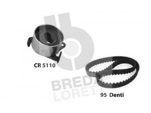 BREDA  LORETT KCD0559 paskirstymo diržo komplektas 
 Techninės priežiūros dalys -> Papildomas remontas
13505-87102