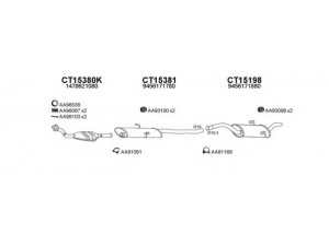 VENEPORTE 430070 išmetimo sistema 
 Išmetimo sistema -> Išmetimo sistema, visa