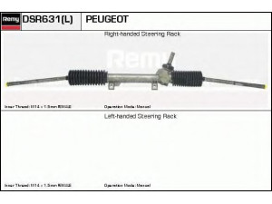 DELCO REMY DSR631L vairo pavara 
 Vairavimas -> Vairo pavara/siurblys