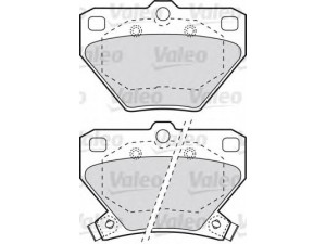 VALEO 598577 stabdžių trinkelių rinkinys, diskinis stabdys 
 Techninės priežiūros dalys -> Papildomas remontas
04466-20090, 04466-52010, 04466-52020