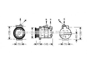 AVA QUALITY COOLING MSK390 kompresorius, oro kondicionierius 
 Oro kondicionavimas -> Kompresorius/dalys
0012300111
