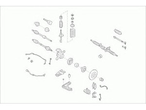 BOGE FORD-KA-FB003 vairavimo mechanizmas; rato pakaba 
 Ašies montavimas/vairavimo mechanizmas/ratai -> Prekių paieška pagal schemą