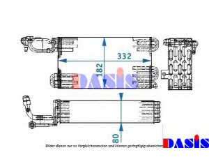 AKS DASIS 820760N garintuvas, oro kondicionierius 
 Oro kondicionavimas -> Garintuvas
0008301258, A0008301258