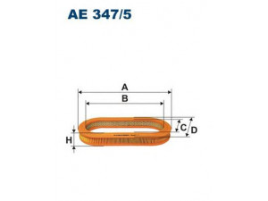 FILTRON AE347/5 oro filtras 
 Filtrai -> Oro filtras
PHE10015