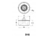 JAPANPARTS BE-916 įtempiklis, paskirstymo diržas 
 Diržinė pavara -> Paskirstymo diržas/komplektas -> Dirželio įtempiklis (įtempimo blokas)
94106001, Y70112730