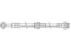 KAWE 510883 stabdžių žarnelė 
 Stabdžių sistema -> Stabdžių žarnelės
5155084150, 5157084150, 5155084150