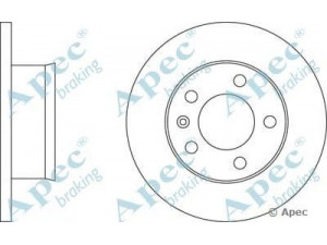 APEC braking DSK968 stabdžių diskas 
 Stabdžių sistema -> Diskinis stabdys -> Stabdžių diskas
4604210012