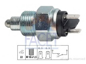 FACET 7.6133 jungiklis, atbulinės eigos žibintas 
 Elektros įranga -> Šviesų jungikliai/relės/valdymas -> Šviesų jungiklis/svirtis
004 941 521