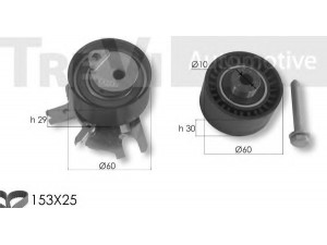 TREVI AUTOMOTIVE KD1459 paskirstymo diržo komplektas 
 Techninės priežiūros dalys -> Papildomas remontas