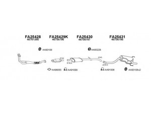 VENEPORTE 250148 išmetimo sistema 
 Išmetimo sistema -> Išmetimo sistema, visa