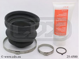 CDX 25-4500 gofruotoji membrana, kardaninis velenas 
 Ratų pavara -> Gofruotoji membrana