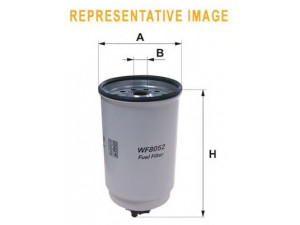 WIX FILTERS WF8370 kuro filtras 
 Degalų tiekimo sistema -> Kuro filtras/korpusas