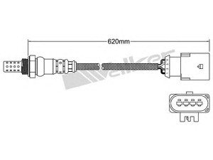 WALKER PRODUCTS 250-24538 lambda jutiklis 
 Variklis -> Variklio elektra
MHK 100840, MHK 100840, MHK 100840 L