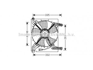AVA QUALITY COOLING DW7506 ventiliatorius, radiatoriaus 
 Aušinimo sistema -> Oro aušinimas
033811200, 234052320, 734012180