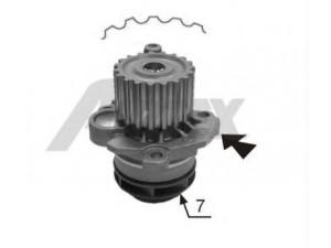 AIRTEX 1774 vandens siurblys 
 Aušinimo sistema -> Vandens siurblys/tarpiklis -> Vandens siurblys