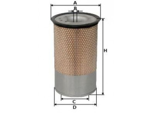 UNIFLUX FILTERS XA2112 oro filtras