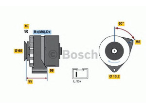BOSCH 0 986 034 830 kintamosios srovės generatorius 
 Elektros įranga -> Kint. sr. generatorius/dalys -> Kintamosios srovės generatorius
5705 2J, 5705 89, 5705 92, 5705 JN