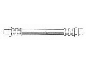 KAWE 517019 stabdžių žarnelė
