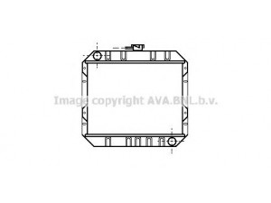 AVA QUALITY COOLING FD2016 radiatorius, variklio aušinimas 
 Aušinimo sistema -> Radiatorius/alyvos aušintuvas -> Radiatorius/dalys
72EB8005AA, 74EB8005AA