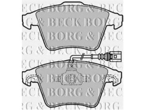 BORG & BECK BBP2005 stabdžių trinkelių rinkinys, diskinis stabdys 
 Techninės priežiūros dalys -> Papildomas remontas
7L6698151B, 7L6698151B, 7L6 698 151 B