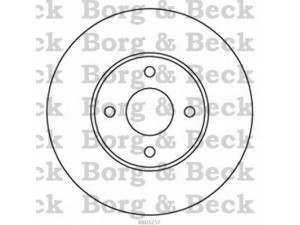BORG & BECK BBD5237 stabdžių diskas 
 Dviratė transporto priemonės -> Stabdžių sistema -> Stabdžių diskai / priedai
1335684, 1360273, 1445625, 5S6Y1125AC