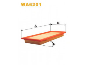 WIX FILTERS WA6201 oro filtras 
 Techninės priežiūros dalys -> Techninės priežiūros intervalai
1444Q0, 71736141, 7616156, 7916156