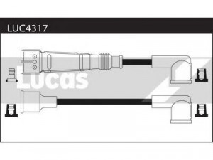 LUCAS ELECTRICAL LUC4317 uždegimo laido komplektas