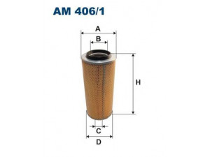FILTRON AM406/1 oro filtras 
 Filtrai -> Oro filtras
9927846, 9985779, 5011314, 5011547