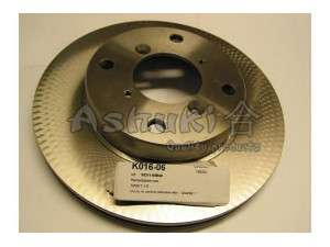ASHUKI K016-06 stabdžių diskas 
 Dviratė transporto priemonės -> Stabdžių sistema -> Stabdžių diskai / priedai
0 986 478 540/BOSCH, 09.6905.10/BREMBO