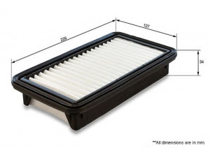COMLINE EAF673 oro filtras 
 Filtrai -> Oro filtras
71742069, 13780-79J00, 13780-79J00-000