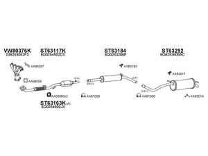 VENEPORTE 630241 išmetimo sistema 
 Išmetimo sistema -> Išmetimo sistema, visa