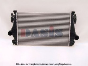AKS DASIS 487150N tarpinis suslėgto oro aušintuvas, kompresorius 
 Variklis -> Oro tiekimas -> Įkrovos agregatas (turbo/superįkrova) -> Tarpinis suslėgto oro aušintuvas