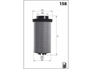 MECAFILTER ELG5454 kuro filtras 
 Techninės priežiūros dalys -> Papildomas remontas
500054702, 5801350522, 5801354114