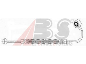 A.B.S. SL 4162 stabdžių žarnelė 
 Stabdžių sistema -> Stabdžių žarnelės
0K011-43-830B, 0K01143830C