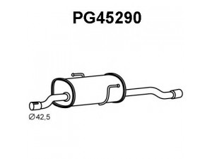 VENEPORTE PG45290 galinis duslintuvas 
 Išmetimo sistema -> Duslintuvas
1730LD