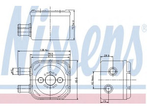 NISSENS 90652 alyvos aušintuvas, variklio alyva 
 Aušinimo sistema -> Radiatorius/alyvos aušintuvas -> Alyvos aušintuvas
028 117 021C, 028 117 021E, 028 117 021H