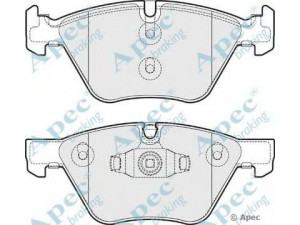 APEC braking PAD1699 stabdžių trinkelių rinkinys, diskinis stabdys 
 Techninės priežiūros dalys -> Papildomas remontas
34116771972, 34116777772, C2S48022