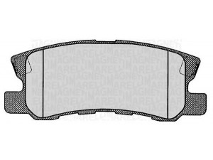 MAGNETI MARELLI 363916060445 stabdžių trinkelių rinkinys, diskinis stabdys