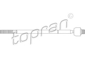 TOPRAN 301 847 vidinė skersinė vairo trauklė 
 Vairavimas -> Vairo mechanizmo sujungimai
4 059 924, YC153L519BA