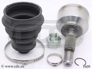 CDX 1609 jungčių komplektas, kardaninis velenas 
 Ratų pavara -> Sujungimai/komplektas